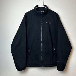 Columbia Ascender Jacket Mens Large Black Interchange Full Zip Gorpcore Outdoor